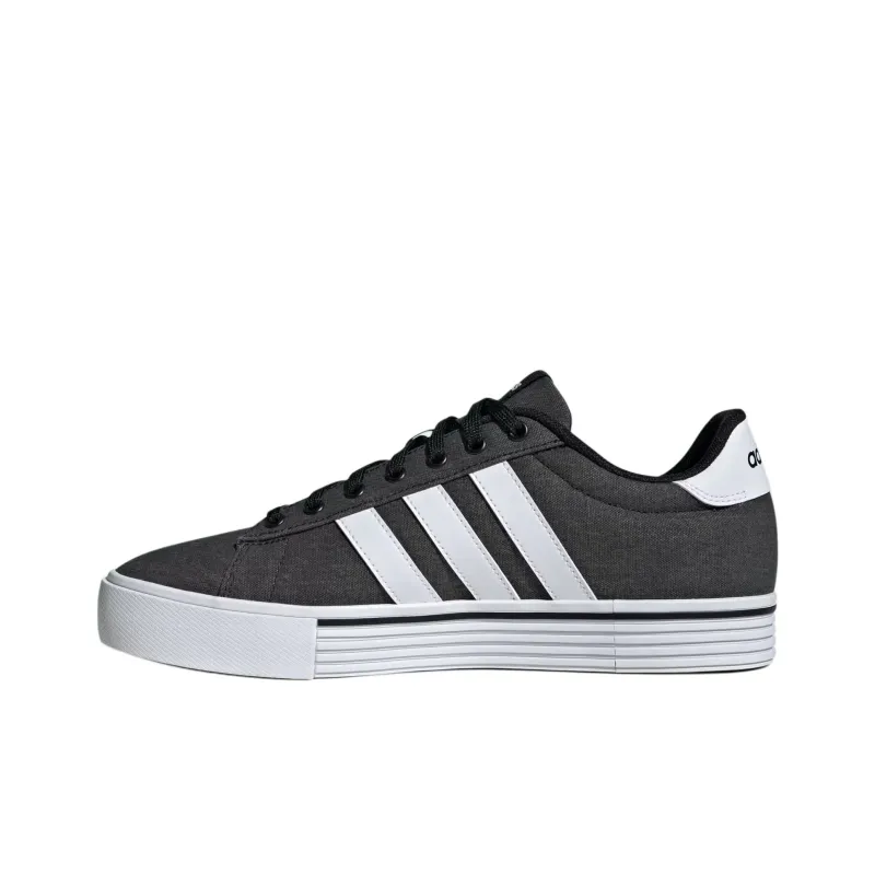 Adidas Daily 4.0 Anti Slip Wear Resistant Low Top Skateboard Shoes Unisex Gray-1
