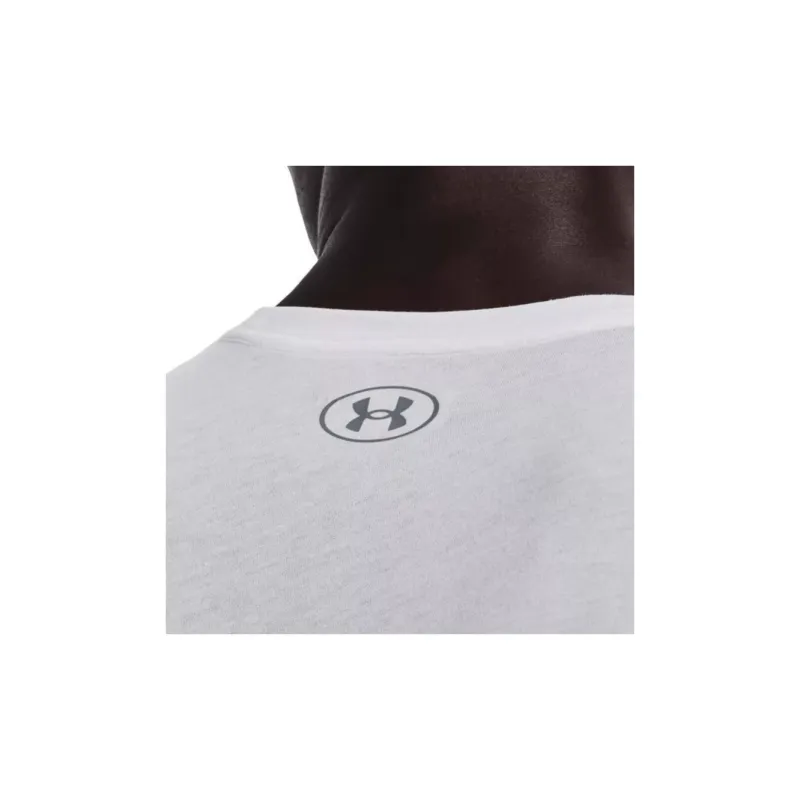 Under Armour Big Logo 2.0 Para Hombre T Shirt Men's White-4