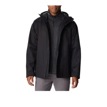 Columbia Hiking Windproof, Breathable, Thermal Windbreaker Jacket Men's Black