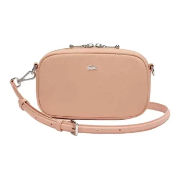 LACOSTE PVC Crossbody Bag, Shoulder Bag Trumpets Women's Pink