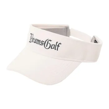 Beams Corduroy, Polyester Sun Protection Hats Women's White