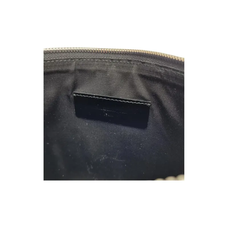 Alexander McQueen Patent Leather Clutch Women's Black-5