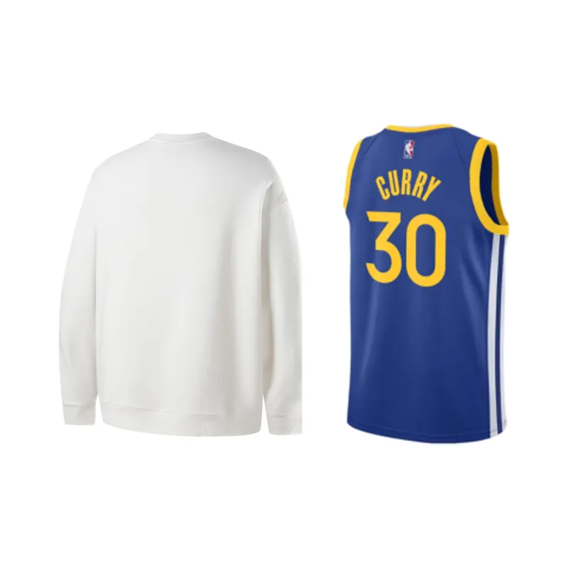 NBA Stephen Curry Golden State Warriors 2023/24 Icon Edition Big Kids' NBA NBA Swingman Jersey-2