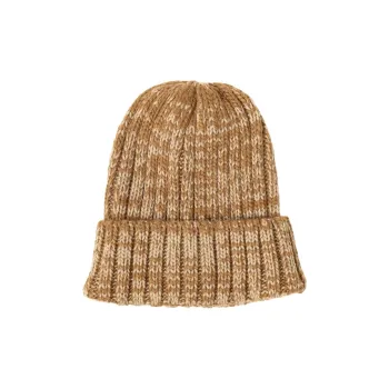 Beams Acrylic Fiber Beanies Women's Brown