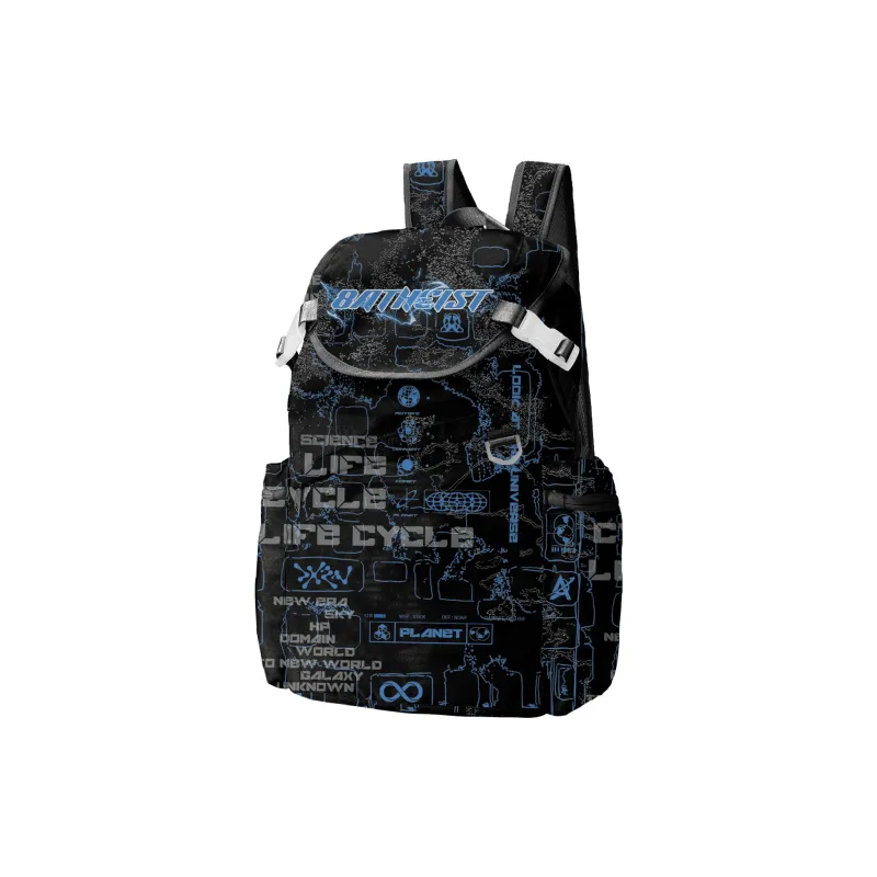8atheist Polyester Backpack Regular Unisex Multicolor-12