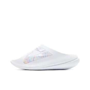 PEAK Slip Resistant Abrasion Resistant Cushioning Slide Slippers Men's Large White Light Green