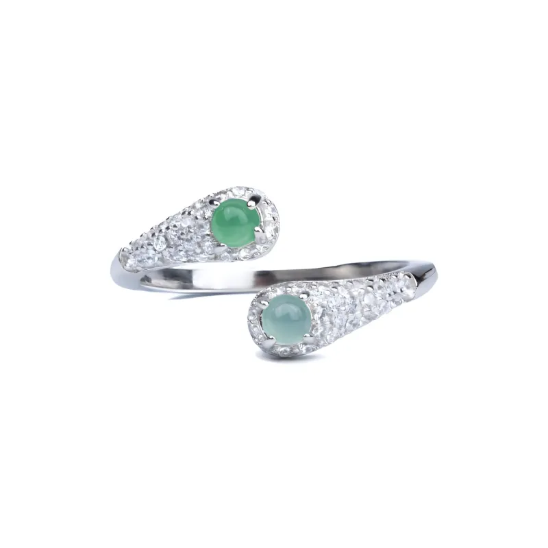 QIXIANG Ice Glutinous Rings Women's-6