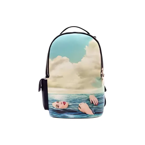 SELETTI PVC With PU And Polyester Backpack Unisex Daughter Of The Sea