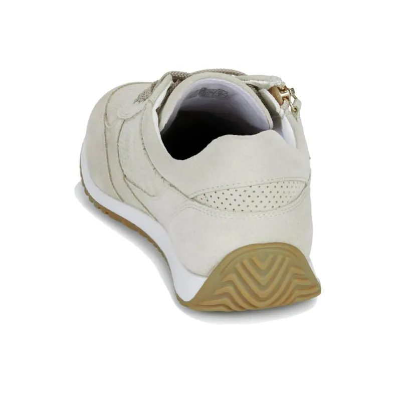 GEOX D CALITHE Low Top Casual Shoes Women's Light Gray-3