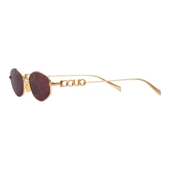 GUCCI Geometric frame Sunglasses