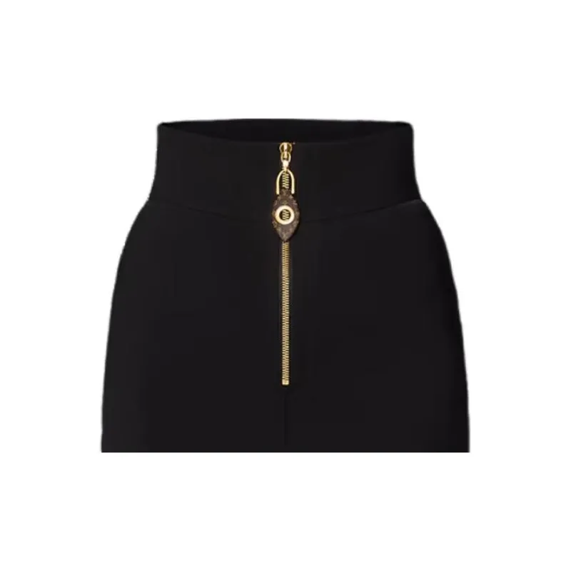 LOUIS VUITTON Technical Jersey Skirt-4