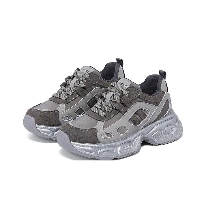 DAPHNE Durable Breathable Low-Top Chunky Sneakers Women's-8