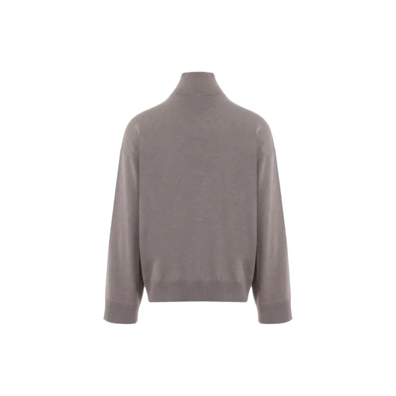 Colombo Roll neck Fine Knit Jumper-1