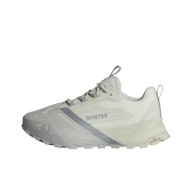 THE NORTH FACE Anti-Slip Wear-Resistant Low-Top Trekking Shoes Unisex White-0