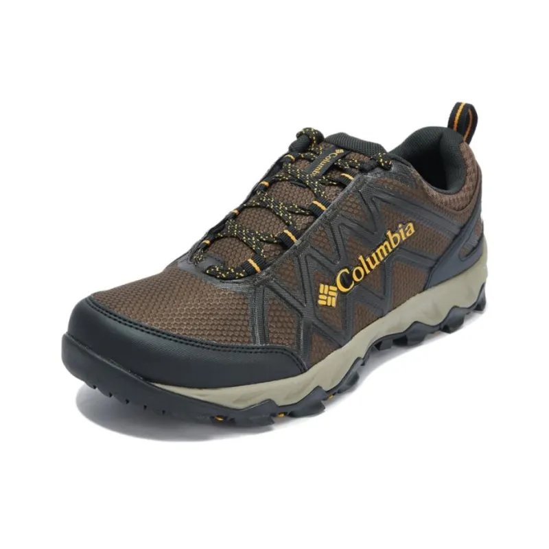 Columbia Peakfreak X2 Slip Resistant Waterproof Low Top Hiking Shoes Men's Umber-1