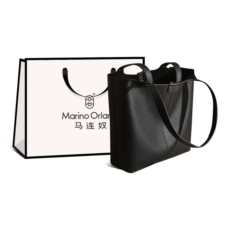 Marino Orlandi Cow Leather, Textile Shoulder Bag Women's Yellow/Black/Khaki-0