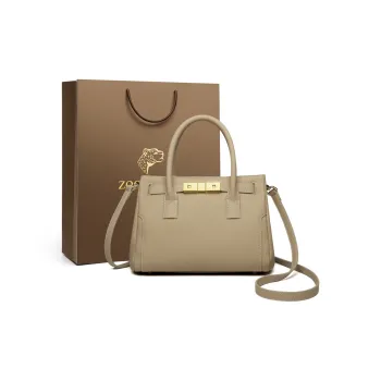 ZOOLER Cow Leather One Shoulder Handbag Women's Phantom Night Black/Gold Brown/Cream Apricot