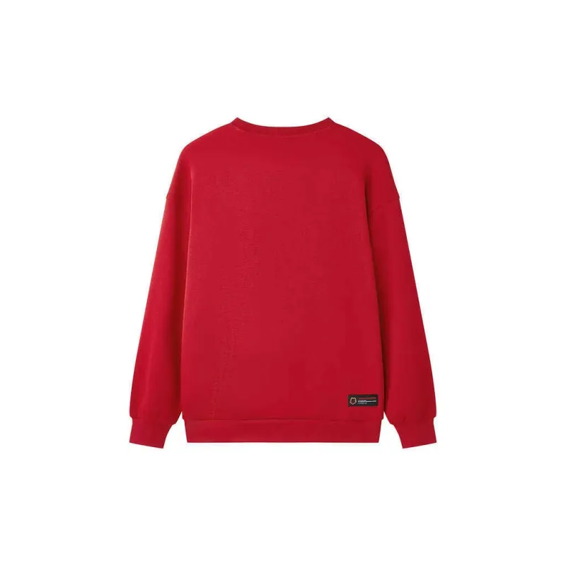 Skechers New Year Sweatshirt Men's Berry Red-1
