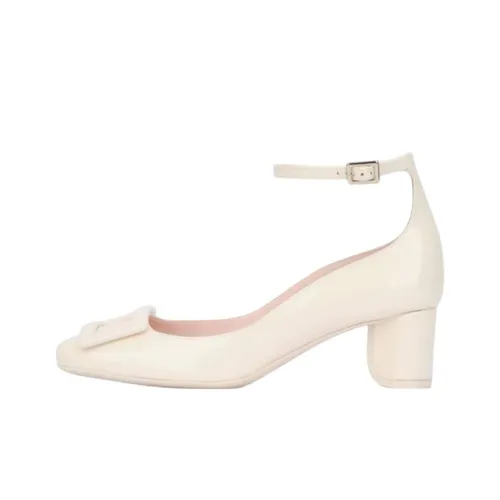 Roger Vivier Très Vivier Block Heel High Heels Womens Pink