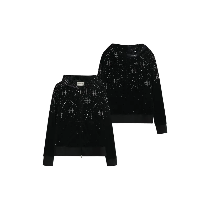 HARDY HARDY Velvet feel Coat Women's Black-2