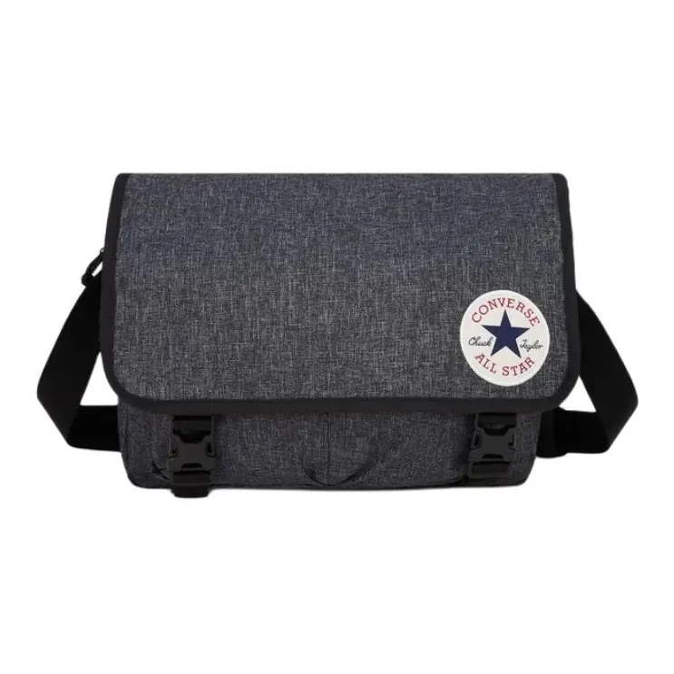 Converse Polyester Messenger Bag, Crossbody Bag Unisex Black-0