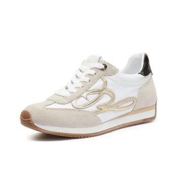 GUESS SKROLL Low Top Casual Shoes Women's Beige Umber