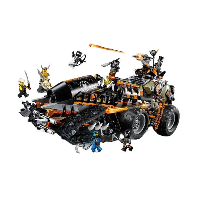 LEGO Phantom Ninja Collection Heavy Duty Dragon Catching Truck Building Blocks 1001 2000 70654-2