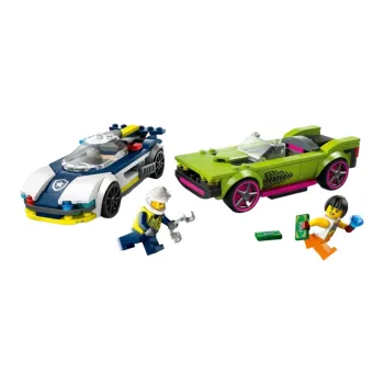 LEGO Police Car And Muscle Car Chase Building Blocks 60415
