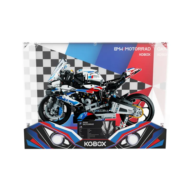 LEGO M1000RR Motorcycle & Fashion Mix and Match Version Display Case Building Blocks 42130  Display Case B-0
