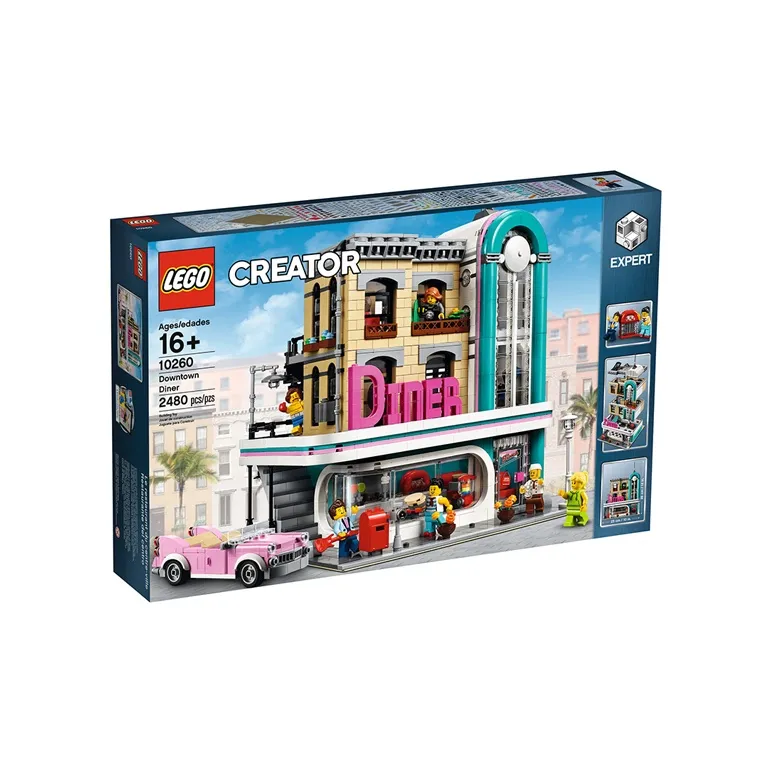 LEGO Icons Nostalgic Dining Room Building Blocks 2001 5000pcs 10260-1