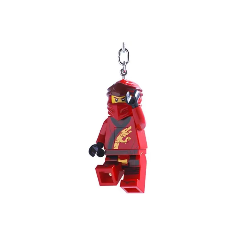 LEGO Ninjago Characters Red Ninja, Glow in The Dark Keychain Building Blocks 0 300pcs KE149-0