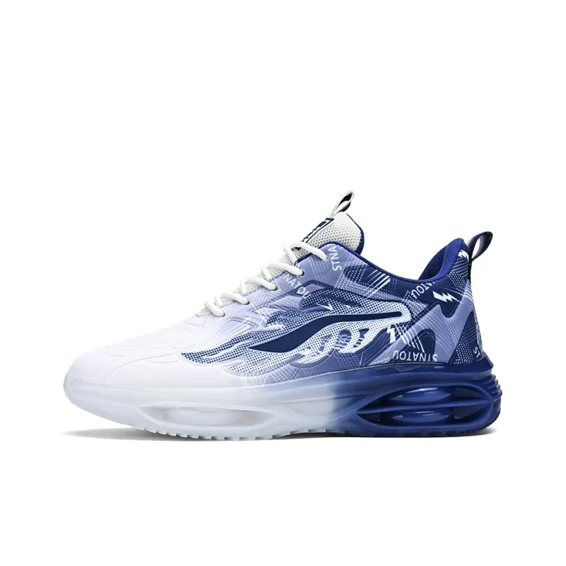 TONYBEAR Cushioning Breathable Height Increasing Low-Top Running Shoes Men's-6