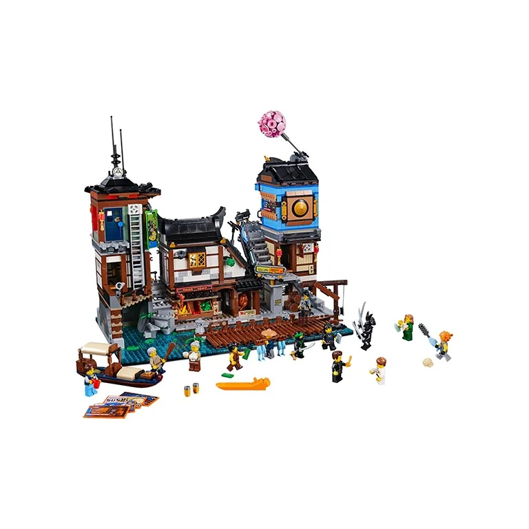 LEGO Phantom Ninja Collection Ninjago City Harbor Building Blocks 70657-2
