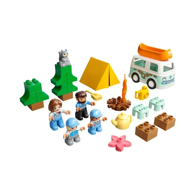 LEGO Dabao Collection, Family Camping Stroller Adventure Building Blocks 0 300pcs 10946-2