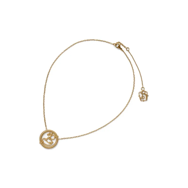 Burberry Brass Gold plated Necklaces Women's Gold-2