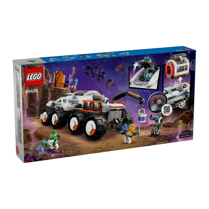 LEGO Command Rover And Crane Loader Building Blocks 60432-1