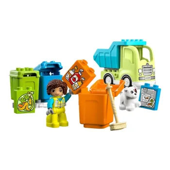LEGO Collection Recycled Trash Truck Building Blocks 15pcs 10987