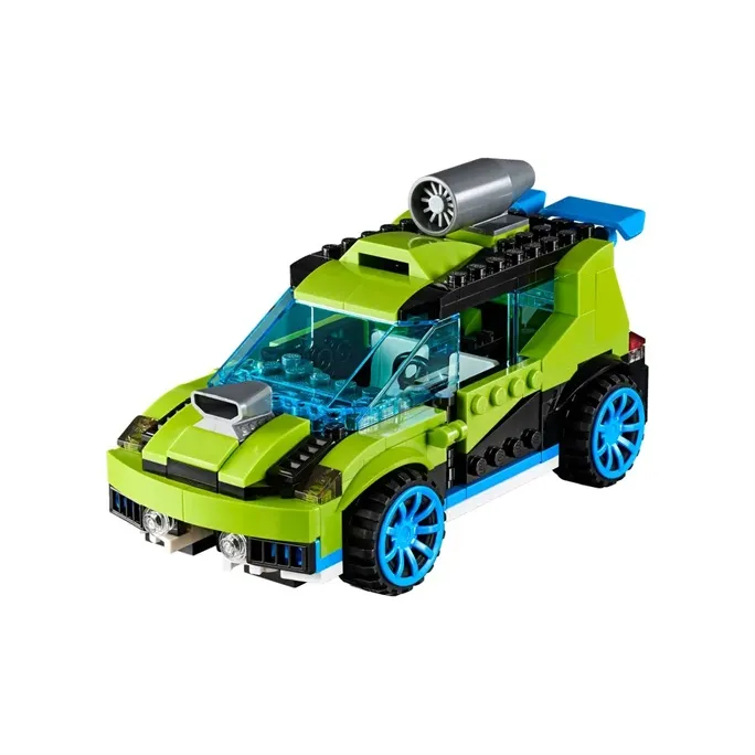 LEGO Car Model Creator 3 in 1 Collection Rocket Tension Racing 31074 Building Blocks 241 Pcs 31074-0