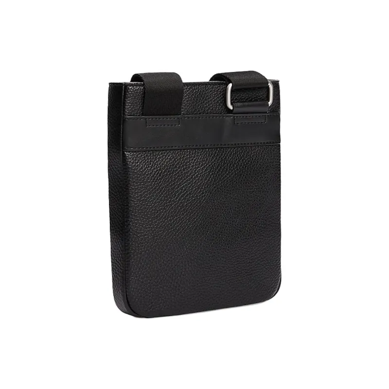 Tommy Hilfiger Polyurethane Crossbody Bag Unisex Black-1