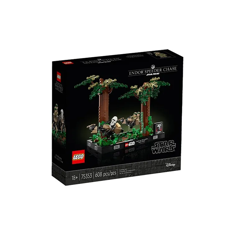 LEGO Endor Speeder Chase Diorama Building Blocks 75353-1