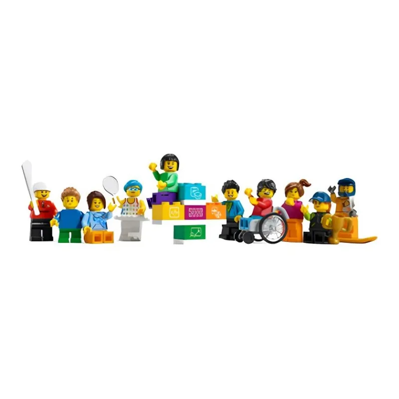 LEGO Education Collection BricQ Fun Movement Basic Set Personal Learning Edition Building Blocks 301 600pcs 2000471-1