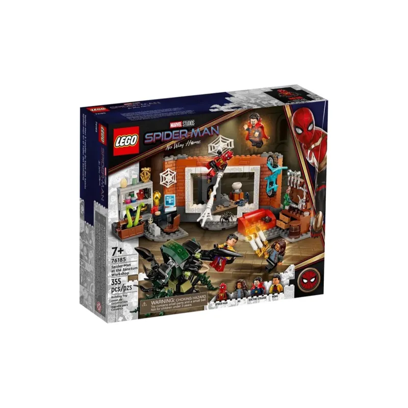 LEGO MARVEL Spider Man In The Sanctum Studio Building Blocks 355 Pcs 76185-1