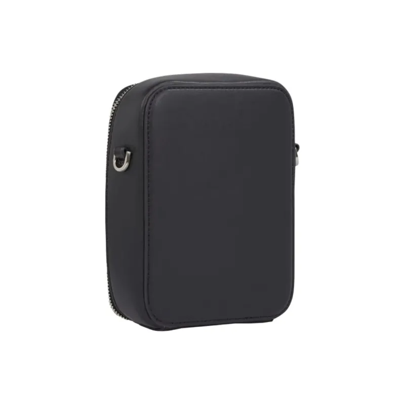 CALVIN KLEIN Recycled Polyester Shoulder Bag Men's Black-1