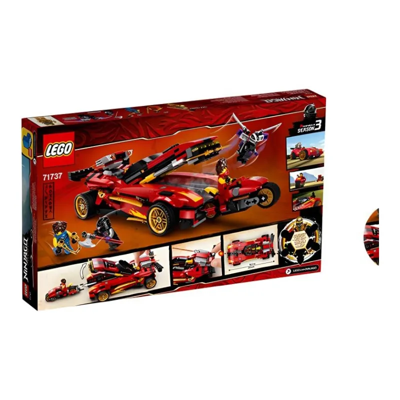 LEGO Phantom Ninja Collection X1 Battle Car Building Blocks 599pcs 71737-2