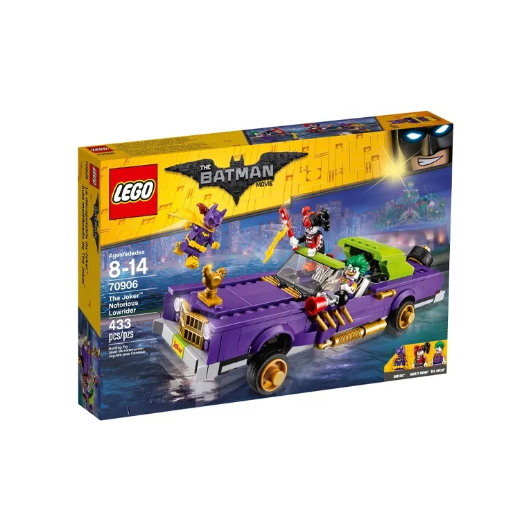 LEGO Super Hero Collection Batman The Lego Movie Joker's Low Rider Car Building Blocks 433pcs 70906-2