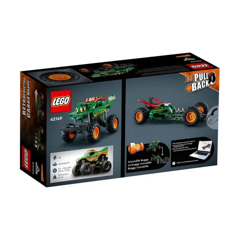 LEGO Monster Jam Dragon Building Blocks-1