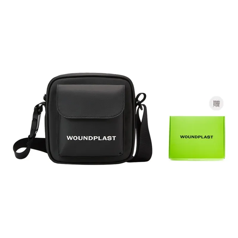 WPT PU Nylon Fabric Small Square Bag Crossbody Bags Small Size Unisex Black/Khaki/White-0