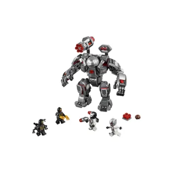 LEGO Super Hero Collection War Machine Marvel Characters The Avengers Heavy Armed Mecha Building Blocks 301 600 76124