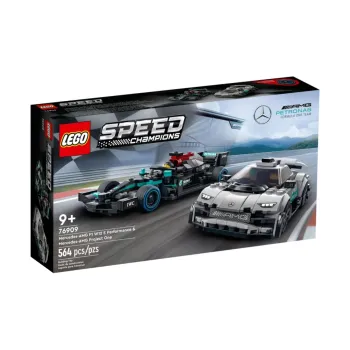 LEGO Mercedes AMG F1 W12 E Performance & Mercedes AMG Project One Building Blocks 76909