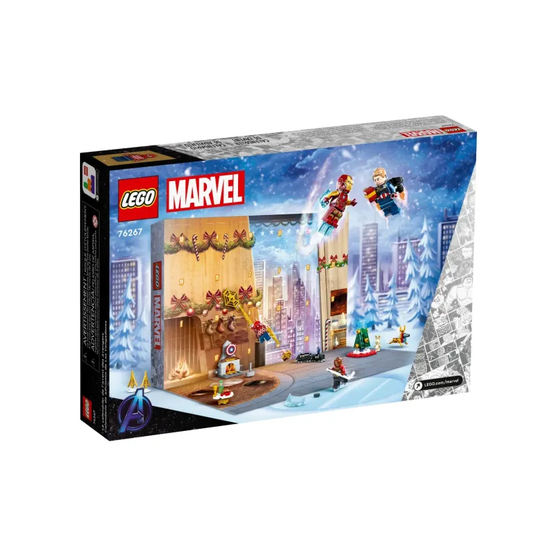 LEGO The Avengers 2023 Christmas Countdown Calendar Building Blocks 243pcs 76267-1